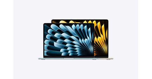 Manufacturer reference image for macbook air m5, not a photograph of Gizeto warehouse stock. Selected colour or configuration may differ.
