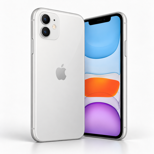AI-generated illustrative render for iPhone 11; not actual unit photo