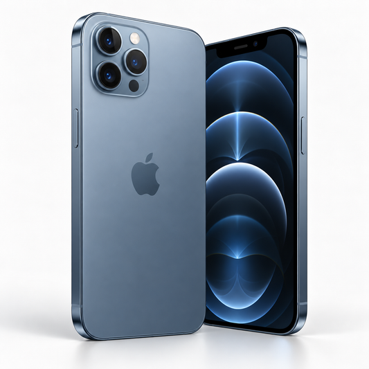 AI-generated general illustration only, not accurate depiction of Apple iPhone 12 Pro Max — Condition & Storage Options