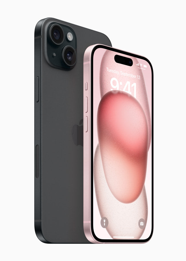 Manufacturer model reference for Apple iPhone 15 128GB. Not a photograph of the exact Gizeto item; colour may differ.