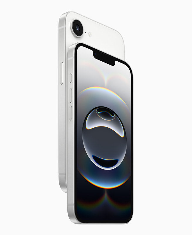 Manufacturer model reference for Apple iPhone 16e 128GB. Not a photograph of the exact Gizeto item; colour may differ.
