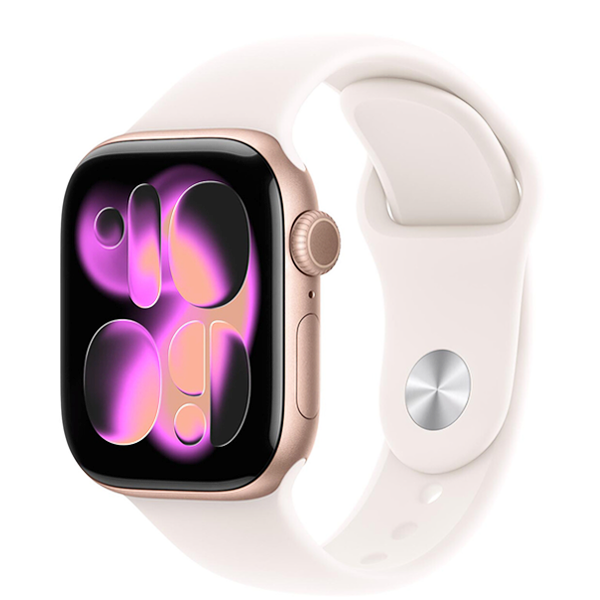 Illustrative Apple Watch Series 11 model family image, not the exact item